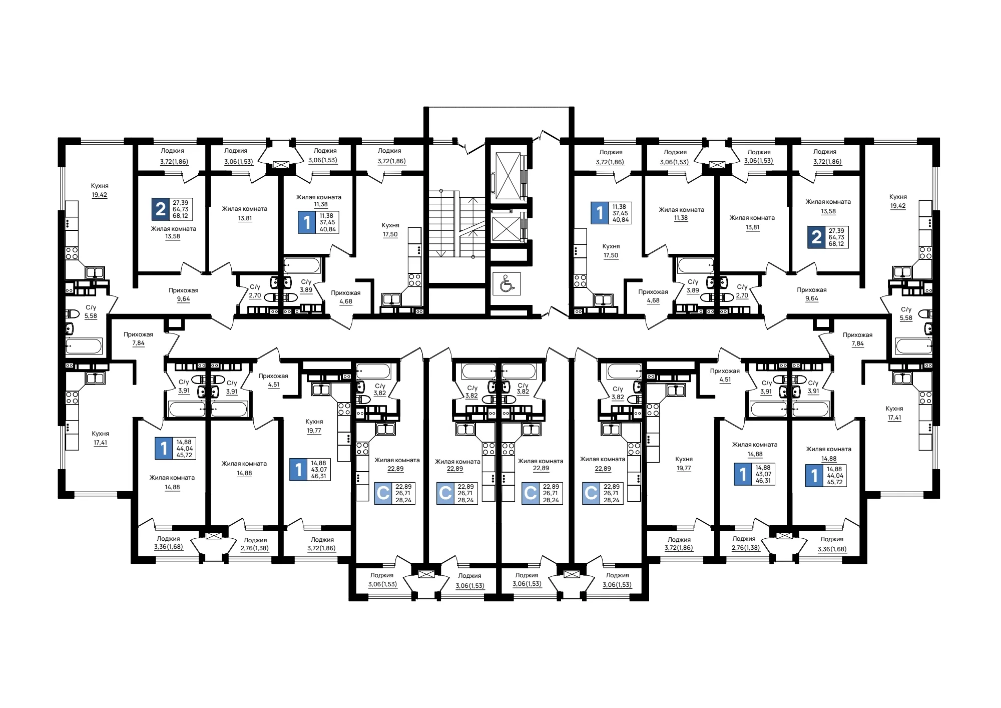 1-комнатная — Общие фото 2