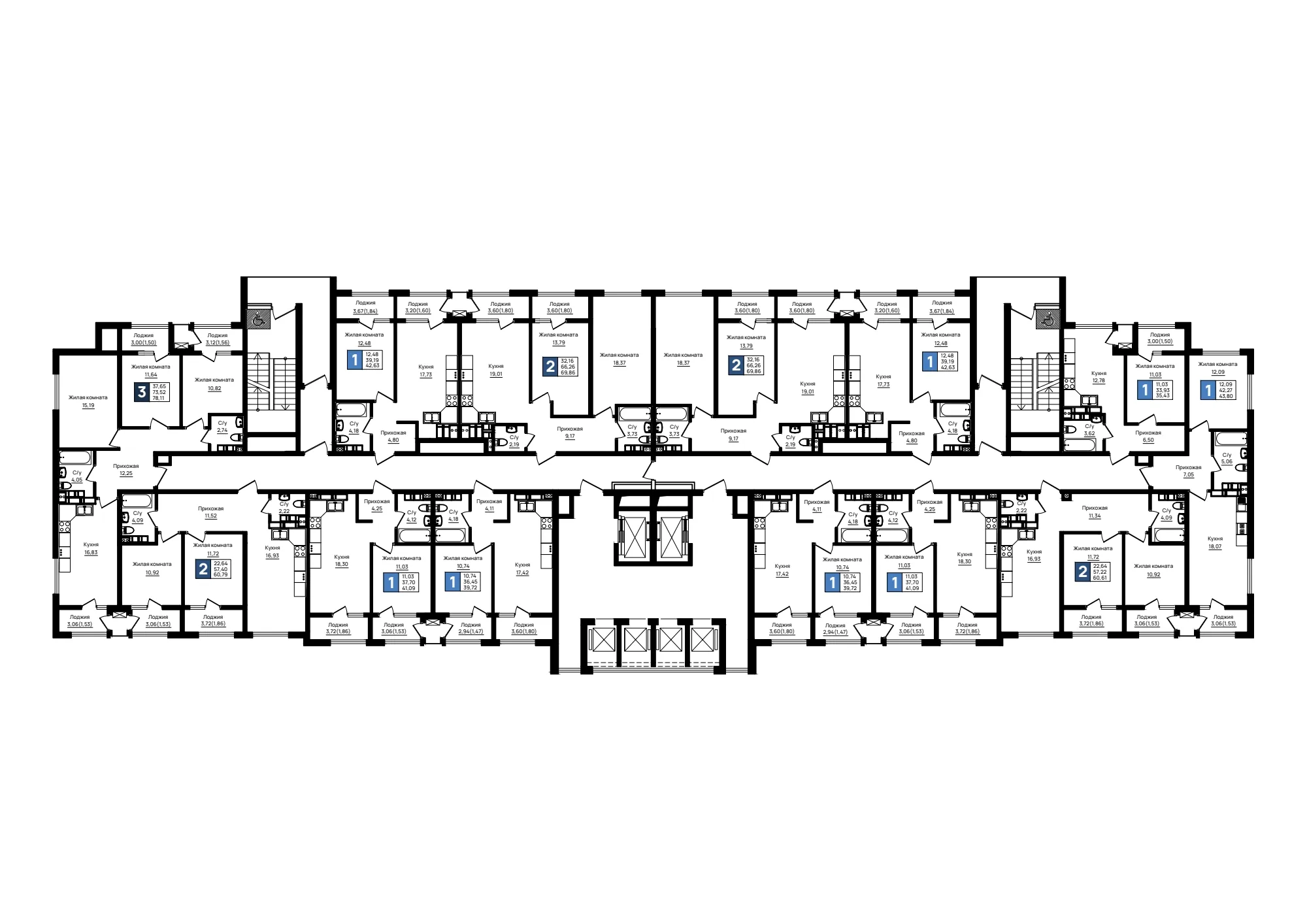 1-комнатная — Общие фото 2