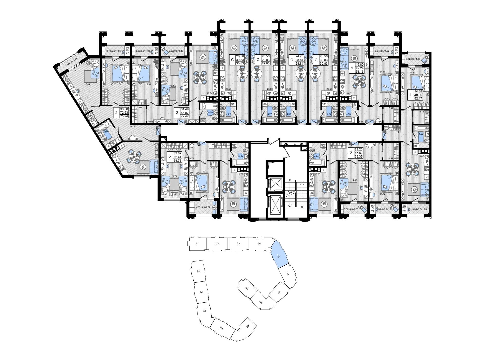 1-комнатная — Общие фото 2