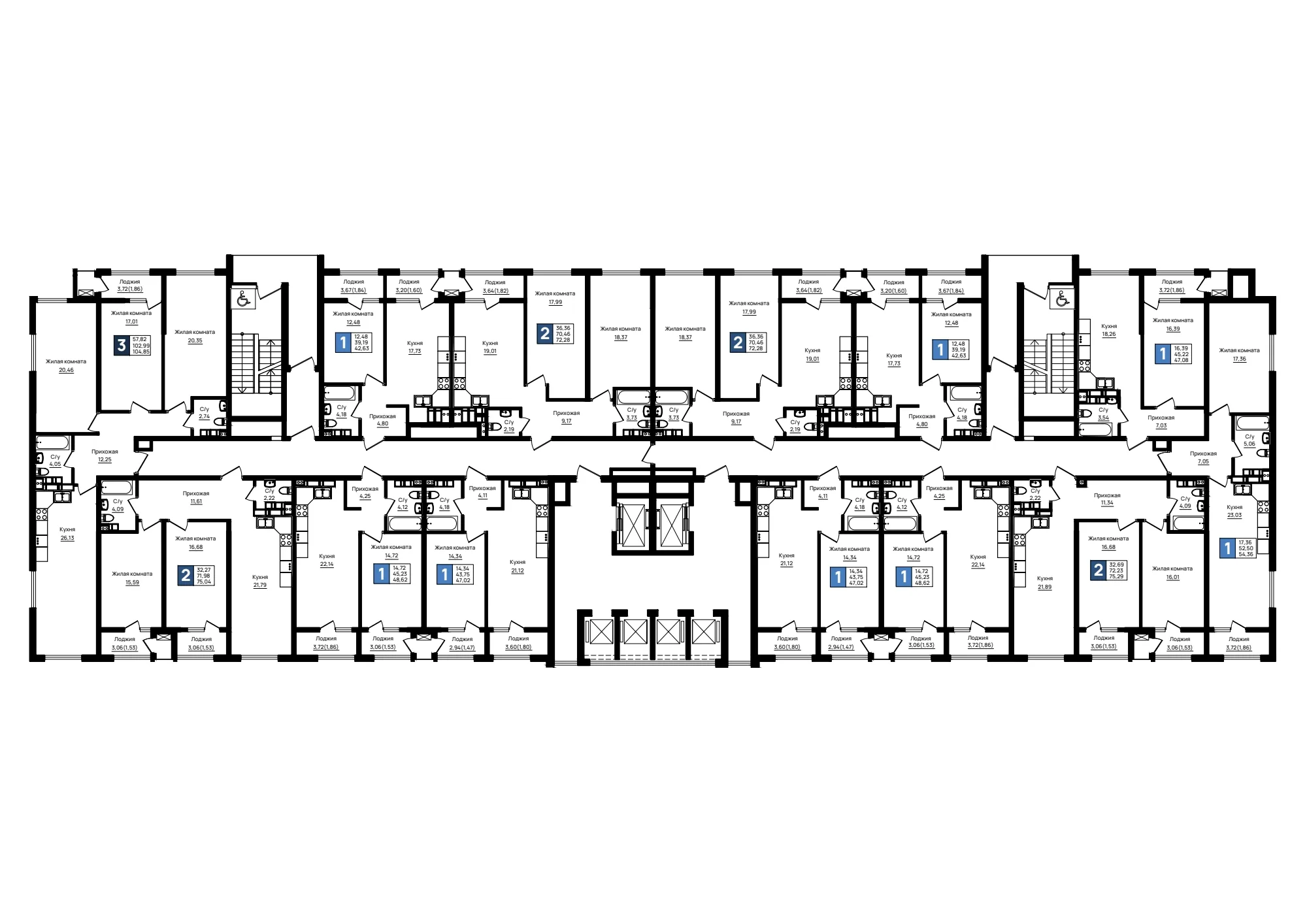1-комнатная — Общие фото 2